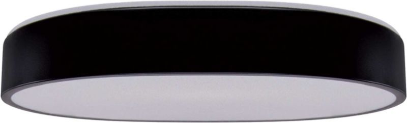Plafon LED Struhm Totem okrągły 24 W 4000 K czarny