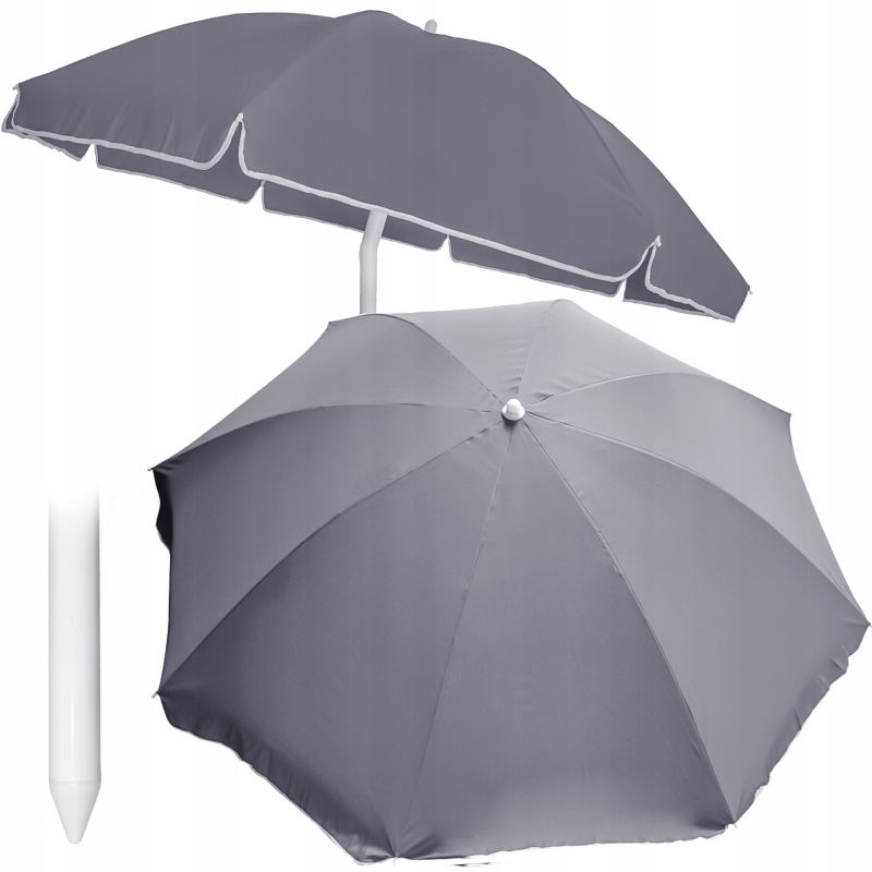 Parasol ogrodowy JUMI łamany z falbaną 240 cm 1 szt.