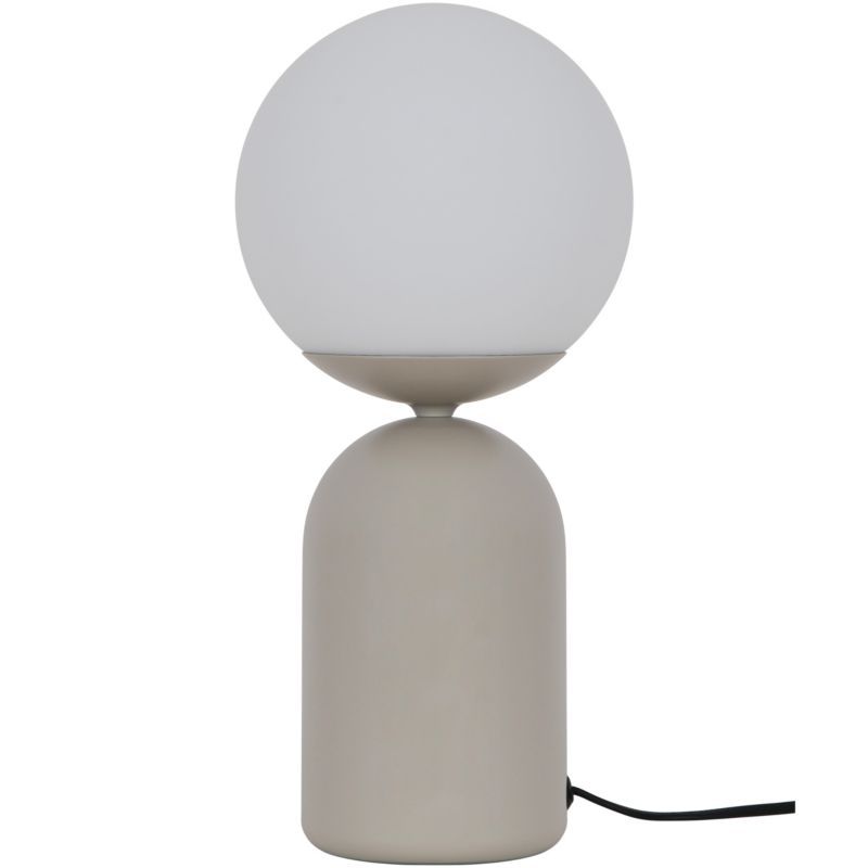 Lampa stołowa GoodHome Carterton 1 X E14 beż