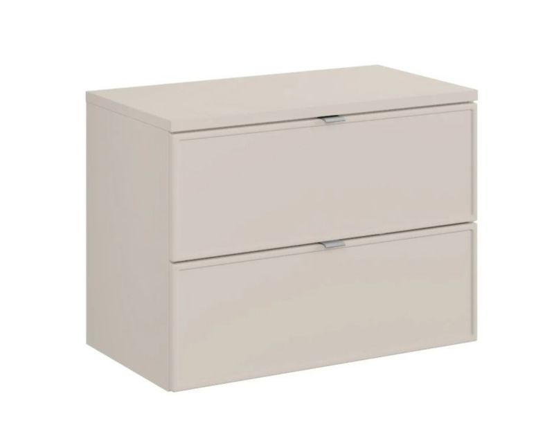 Szafka Comad pod umywalkę nablatową BELLA CASHMERE 82-80-2S z blatem 80 cm kaszmir 1 szt