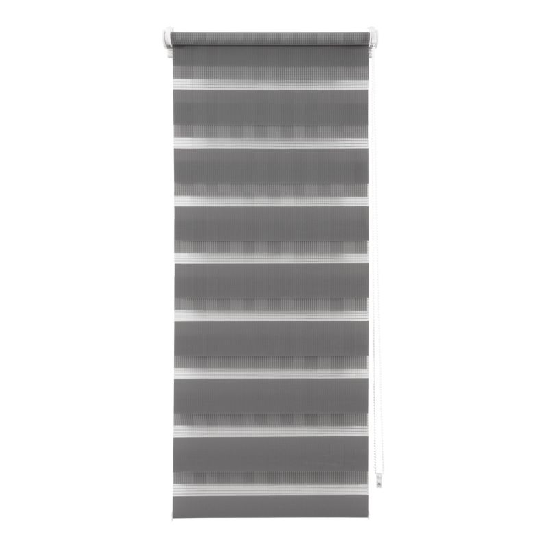 Roleta dzień/noc Adele 43 x 140 cm antracyt