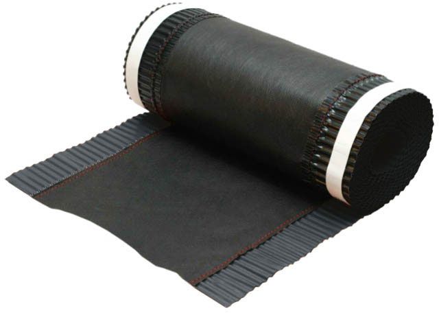 Taśma kalenicowa 230 mm grafit połysk grafitowy