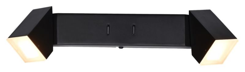 Kinkiet ścienny Rabalux Kessy czarno-biały galeryjka z włącznikiem LED 8W 3000K 320lm IP20 wym: 5 x 35 x 8 cm - 1 szt.