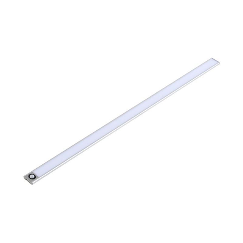 Lampa podszafkowa LED MasterLED USB 80cm czujnik ruchu PIR 4W 4500K srebrna 1 szt.