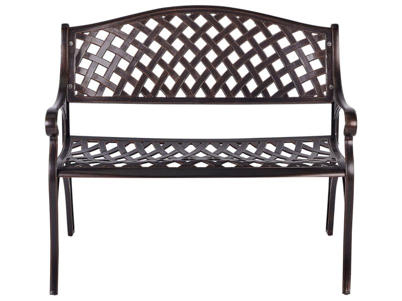 Ławka ogrodowa Staggia Metal Brązowy 1 szt.