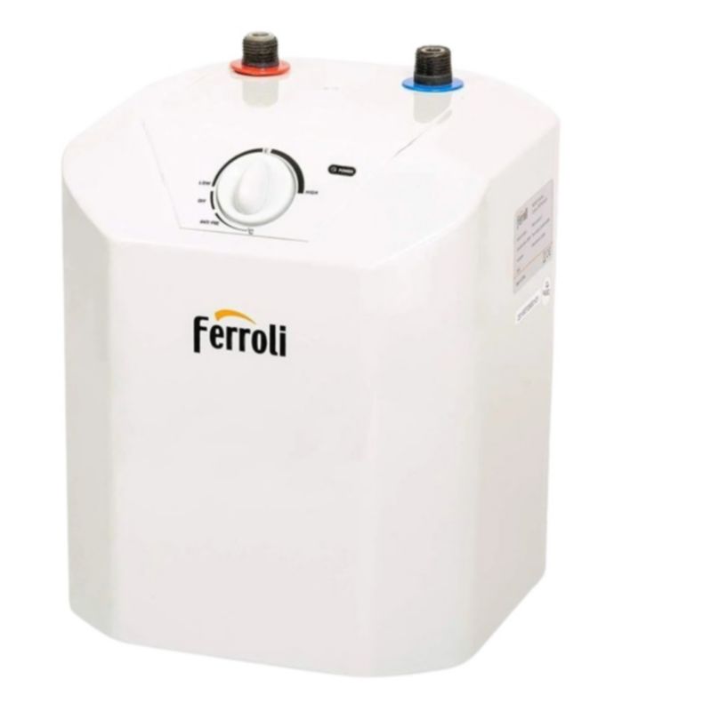 Elektryczny Ferroli pojemnościowy podgrzewacz c.w.u. 5 l. 2,0 kW. NOVO 5L-U 1 szt.