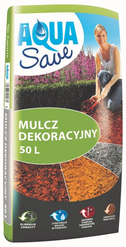 Zrębki dekoracyjne szare 50 l