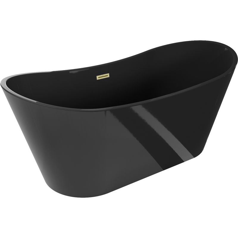 Wanna wolnostojąca Mexen Montana czarna 170 x 80 cm 1 szt.
