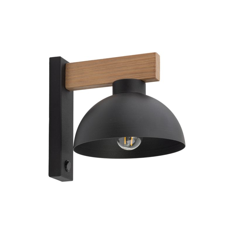 Kinkiet TK-Lighting Oslo Black Kinkiet 1 - 1 szt.