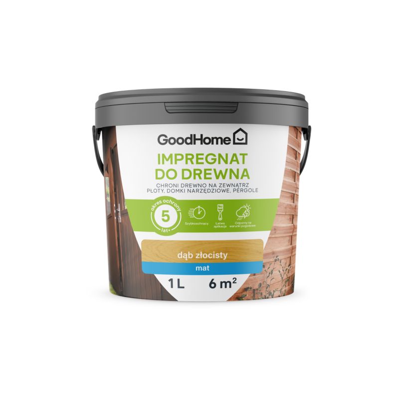 Impregnat GoodHome złoty dąb 1 l