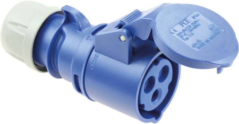 Gniazdo przenośne PCE 250 V 16 A z uziemieniem