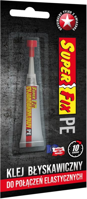 Klej sekundowy Superglue Super Fix do połączeń elastycznych 2 g