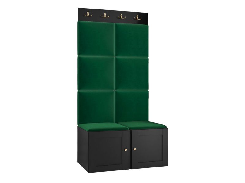 Zestaw MIRJAN 24 Orion Ramiro IV czarny + butelkowa zieleń 1 kpl.