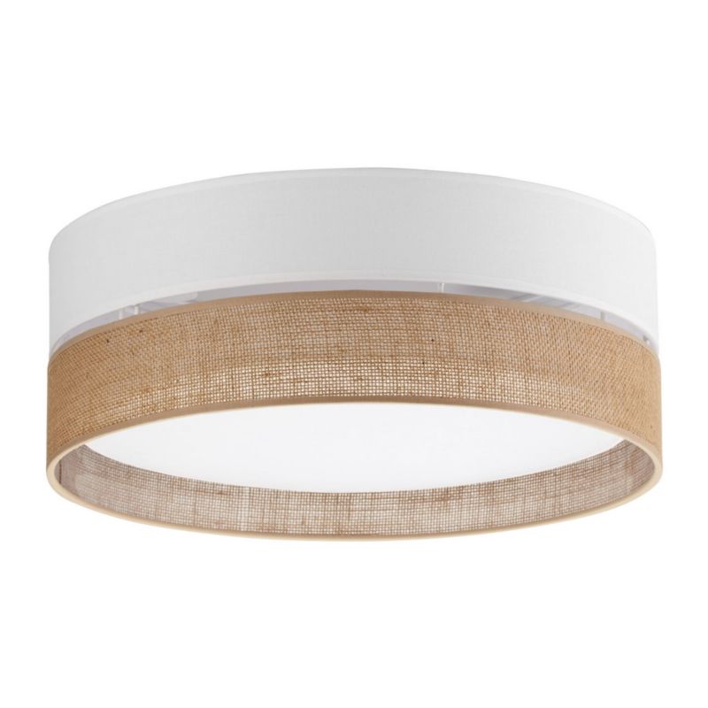 Plafon sufitowy lampa TK-Lighting Linobianco biały 3 x E27 x 15W IP20 wym: 16 x 45 x 45 cm - 1 szt.