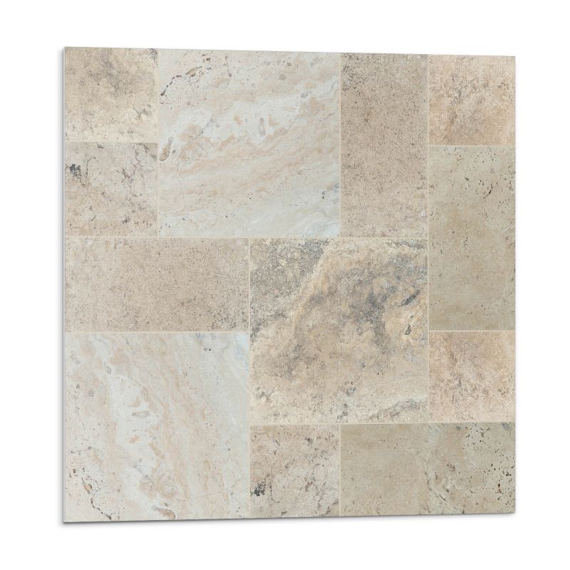 Kafelki samoprzylepne Wallfluent 50x50 cm Kamienna mozaika w stylu 4 szt.