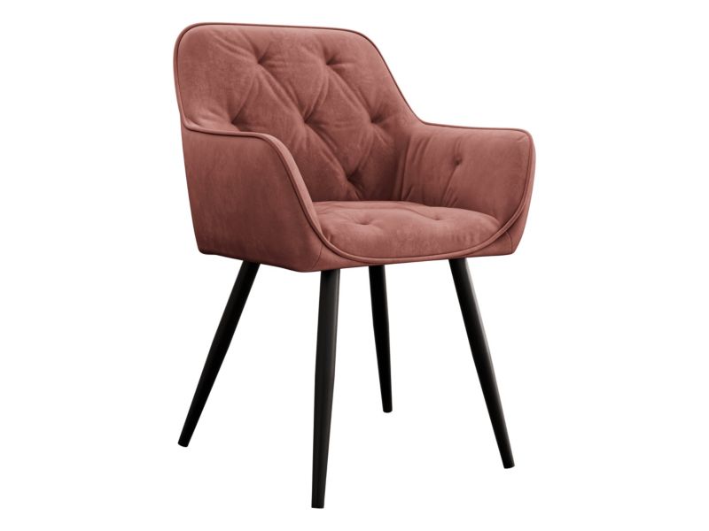 Krzesło MIRJAN 24 tapicerowane Nevada róż indyjski 1 szt.