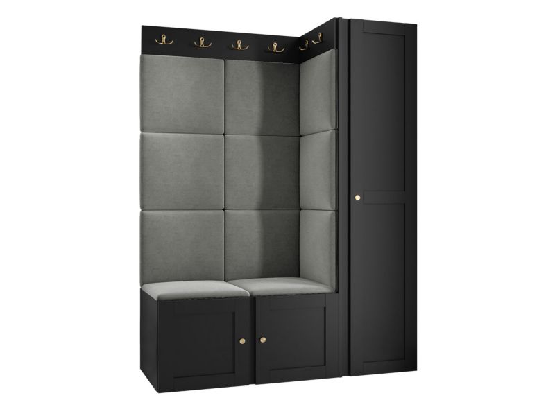 Zestaw MIRJAN 24 Orion Ramiro IX czarny + szary 1 kpl.