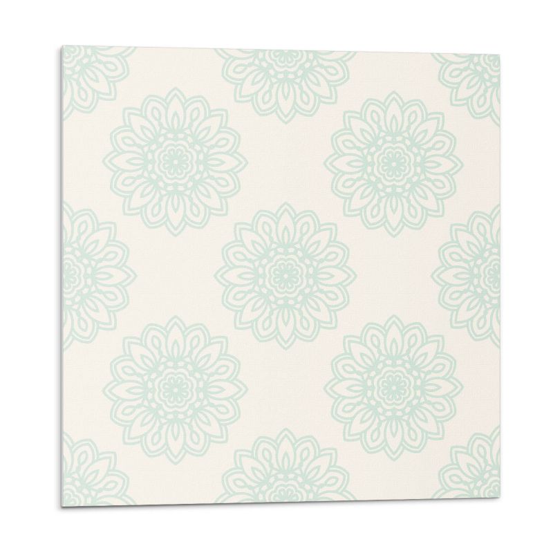 Kafelki samoprzylepne Wallfluent 50x50 cm Wzór kwiatowy 4 szt.