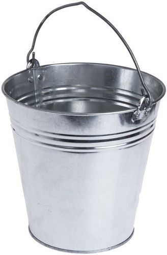 Wiadro ocynkowane 5 l