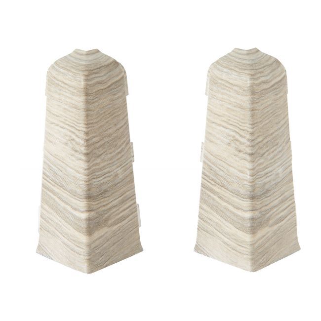 Narożnik zewnętrzny do listwy GoodHome Core PCV 75 mm decor 620 2 szt.