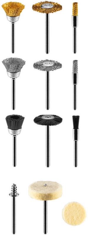 Zestaw akcesoriów do miniszlifierki Graphite 15 szt.