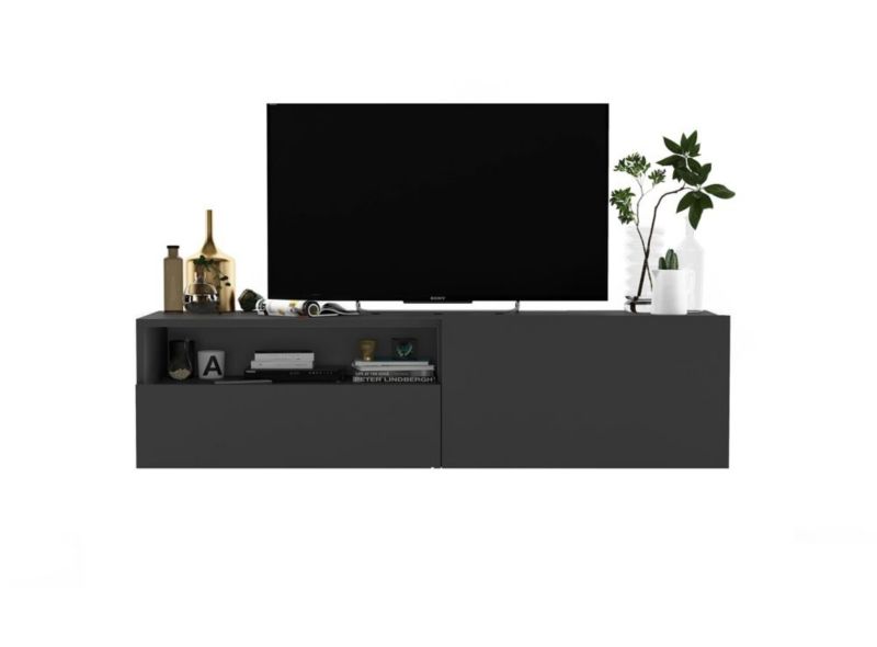 Szafka RTV Meble Lindner SELF 3 120 biała mat 1 szt.