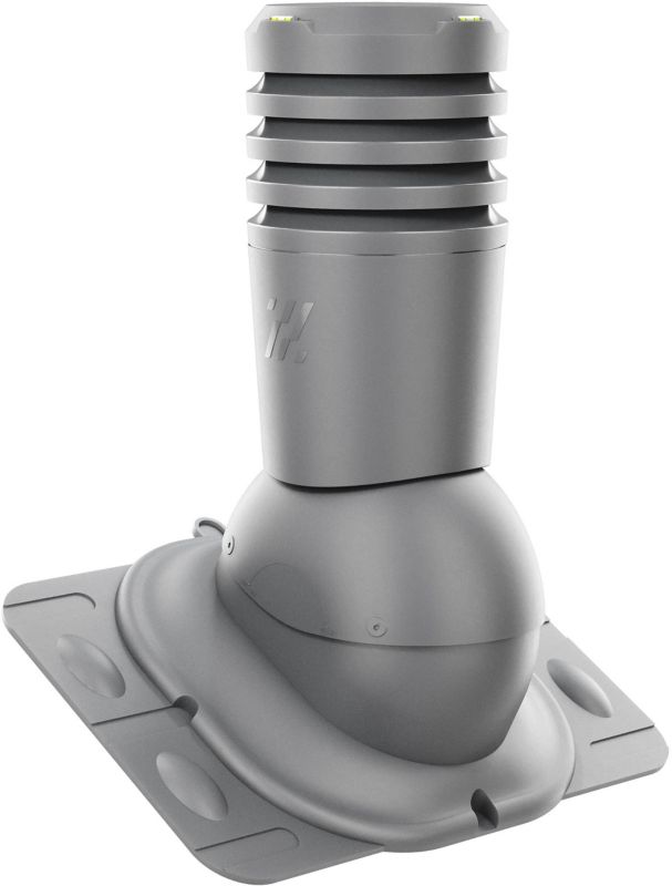 Kominek wentylacyjny Eco Line fi 125 mm grafitowy