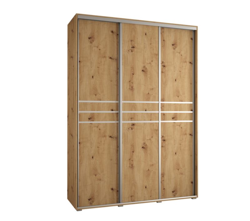 Szafa przesuwna Abiks DAVOS 10 wysoka szer.170cm artisan/artisan/srebrny 1szt.