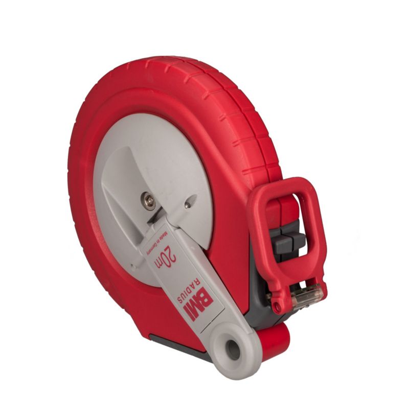 Taśma pomiarowa stalowa profesjonalna BMI WEISSLACK zwijak RADIUS 20 m MM/BF 1 szt.