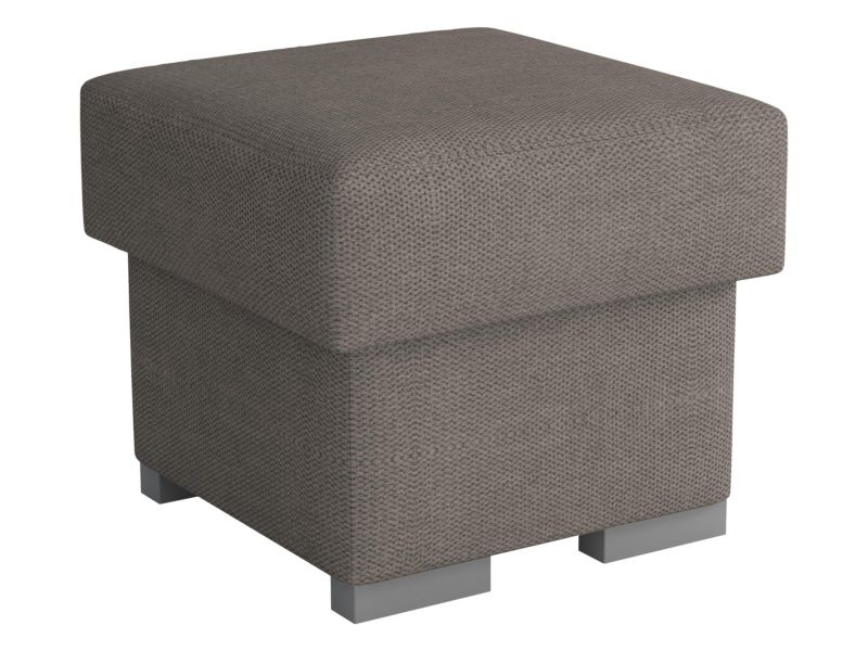 Pufa kwadratowa MIRJAN 24 Oslo taupe welur 1 szt.