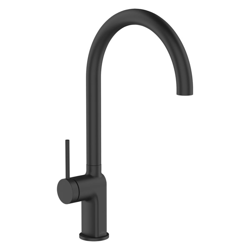 Bateria kuchenna zlewozmywakowa Invena Kalitea czarny 1 szt.