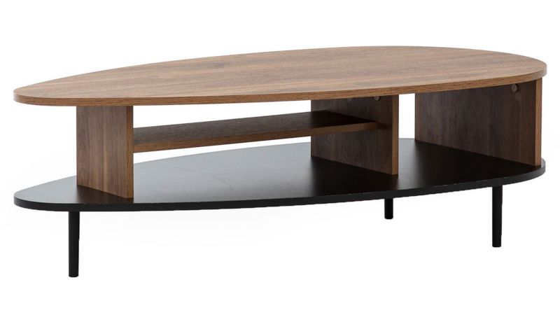 Stolik kawowy MIRJAN 24 Vasina VS-04 brandy castello + czarny 1 szt.