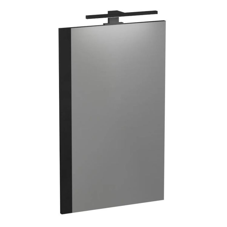 Lustro łazienkowe KROFAM FOX 45.5 cm czarne 1 szt.