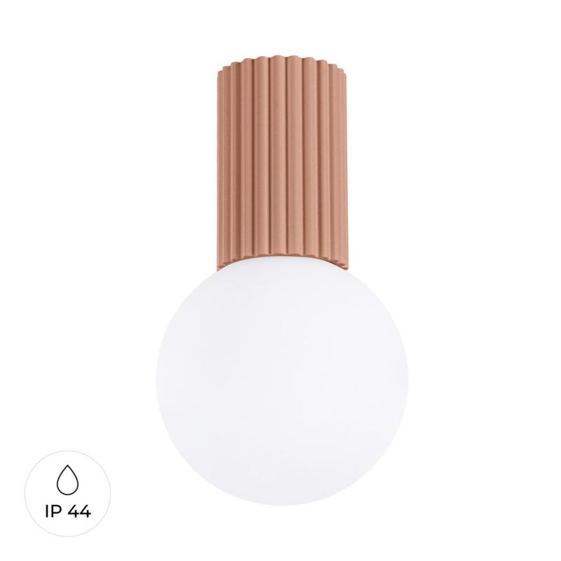 Reflektor spot Sollux Lighting Halo mocco-biały do łazienki 1 x G9 x IP44 wym: 21 x 12 x 12 cm - 1 szt.