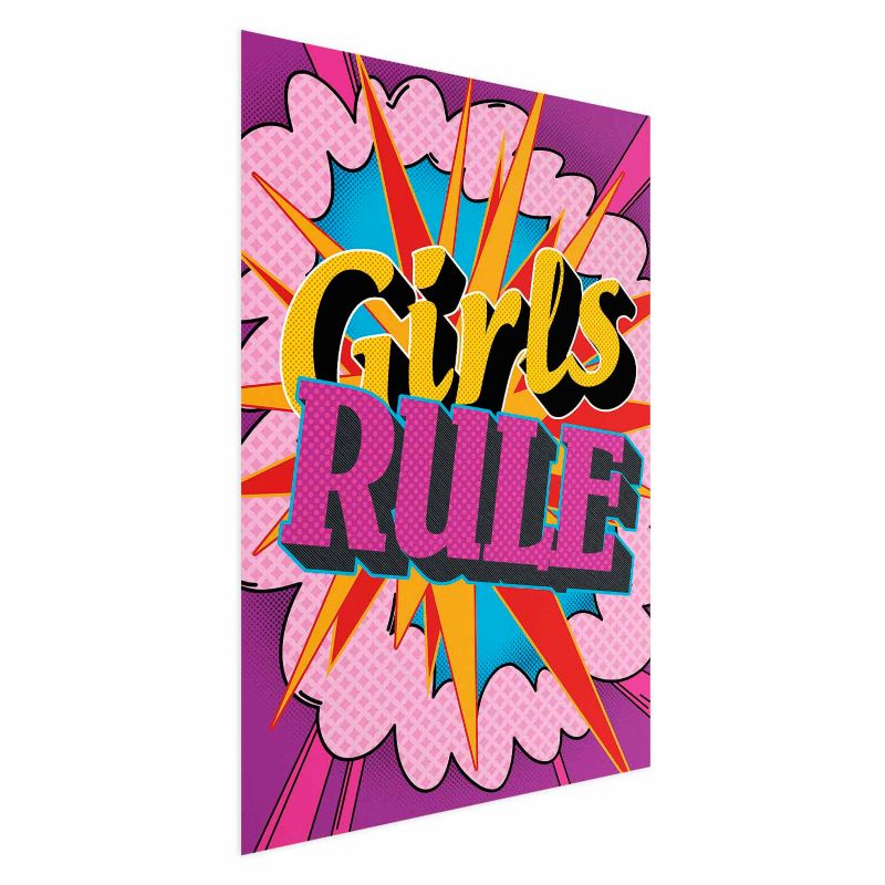 Plakat Artgeist Girls Rule 40x60 cm bez ramy 1 szt