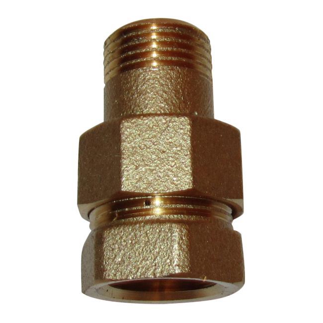 Śrubunek mosiądz 3/4" uszczelka