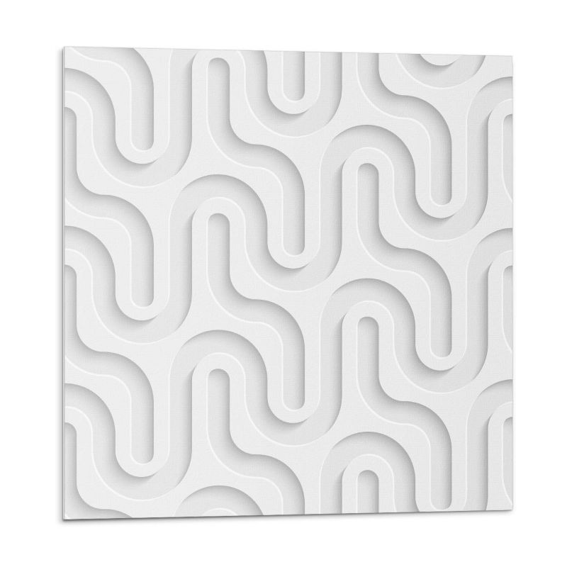 Kafelki samoprzylepne Wallfluent 30x30 cm Trójwymiarowe Fale 9 szt.