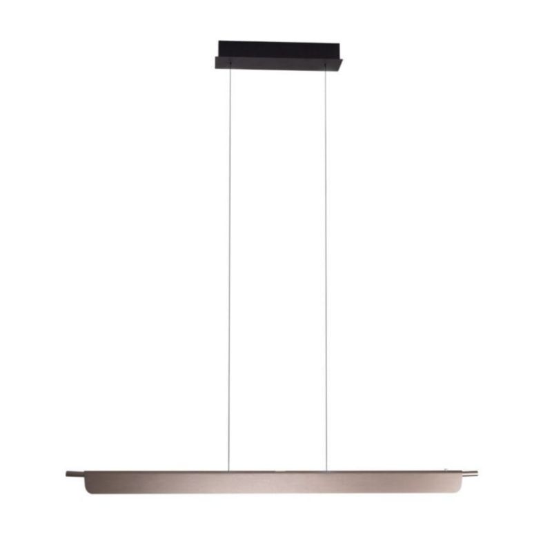 Lampa wisząca Maxlight Jo-Jo 3192 czarno-szara szerokość 124 cm wbudowany LED 40W 1 szt.