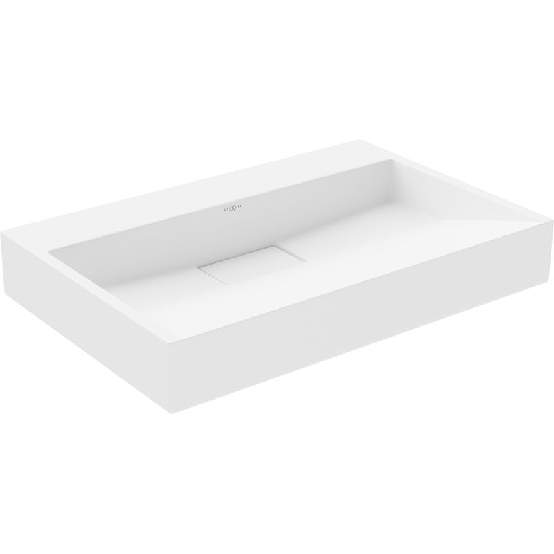 Umywalka nablatowa Mexen Ava biały 70x46 cm 1 szt.