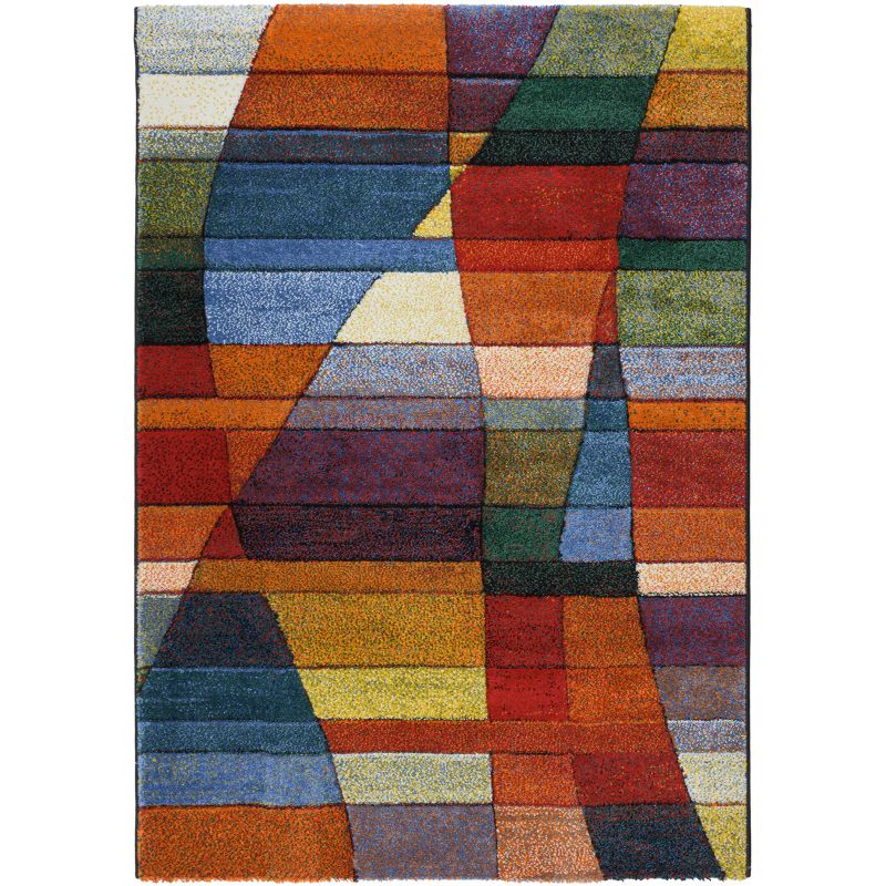 Dywan 160x230 cm Zefir e-floor geometryczny wielokolorowy 1 szt