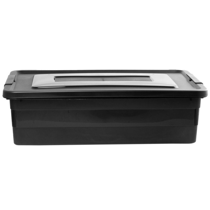 Pojemnik Plastikowy EDANTI z pokrywą, transparentny 28L 1 szt.