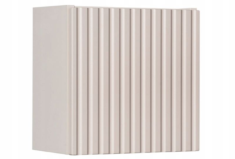 Szafka łazienkowa wisząca 30 cm Kwadrat ryflowana z drzwiami Nova Kaszmir Kaszmirowa Furnidea 1 szt.