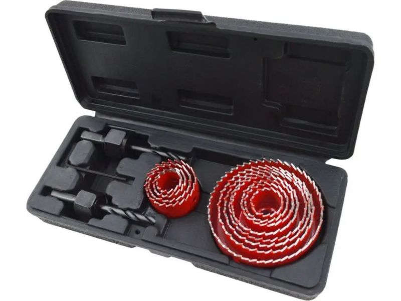 Zestaw otwornic Extol Premium do drewna i mebli 12 średnic 19-76 mm 1 szt