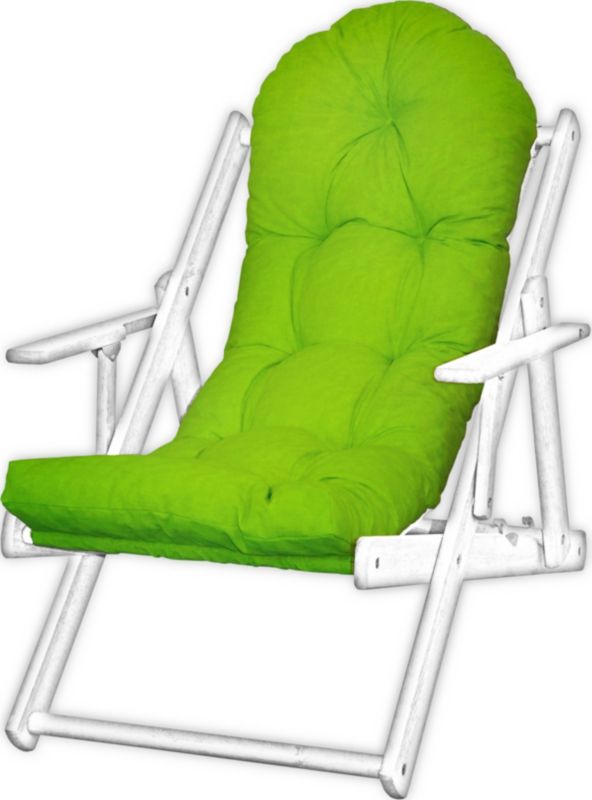 Poduszka na leżak drewniany AMPO jasny zielony 1 szt.