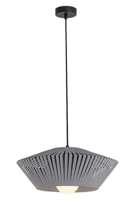 Lampa wisząca Rabalux Revan czarno-popielaty wym: 120 x 40 x 40 cm 1xE27 x 1 szt.