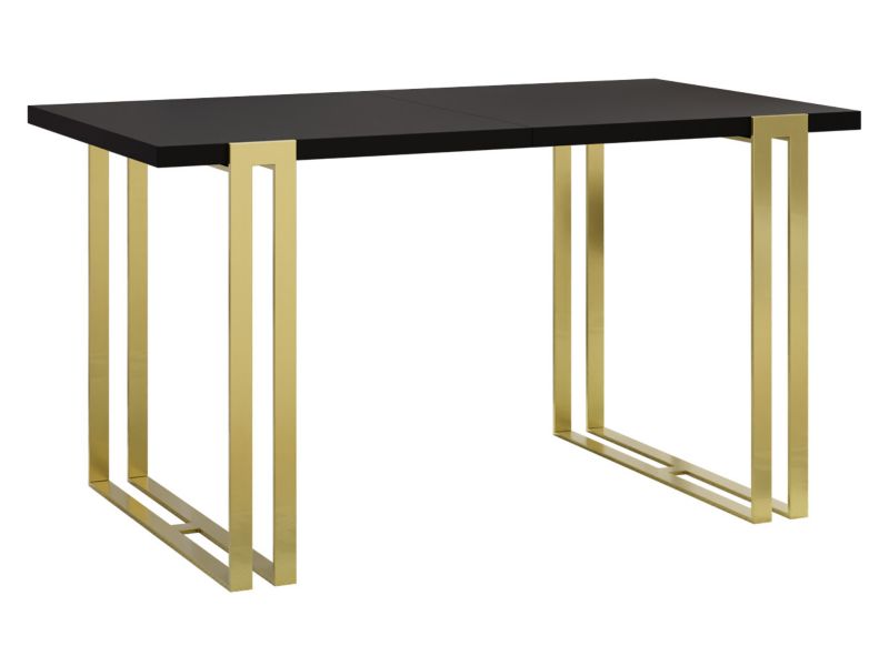 Stół rozkładany MIRJAN 24 Horten 140 złoty/czarny molet 1 szt.