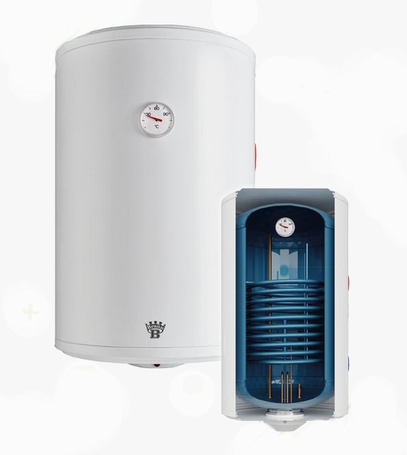 Bojler Bandini 80L z wężownicą prawy 70x46cm 1szt