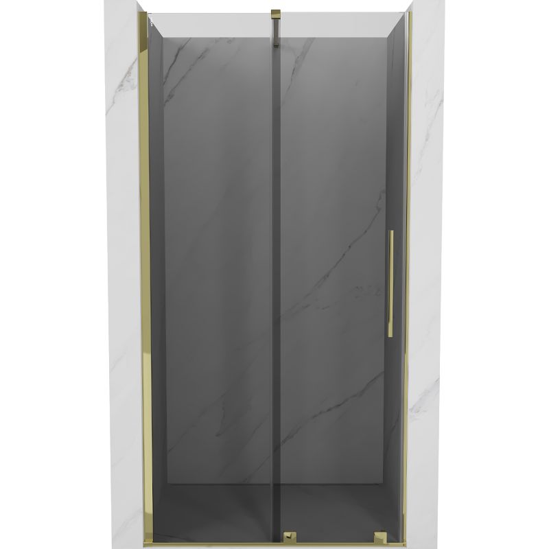 Drzwi prysznicowe przesuwne Mexen Velar grafitowe 90x200 cm 1 szt.