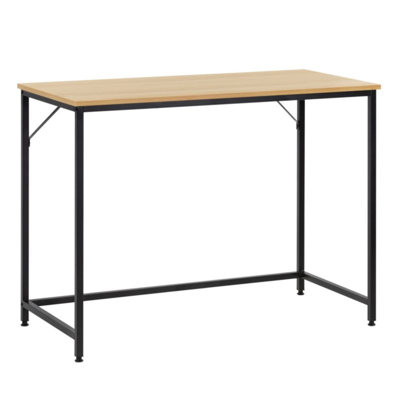 Biurko loft 100x50x76 cm młodzieżowe industrialne, stolik komputerowy nowoczesny