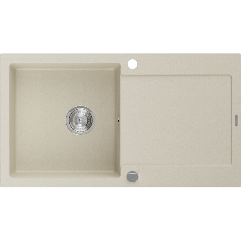 Zlewozmywak wpuszczany Mexen Leo 1-komorowy beżowy 900x500 mm - 6501901010-69-B 1 szt.